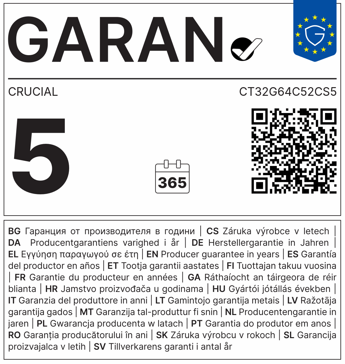 Komercialna garancija trajnosti