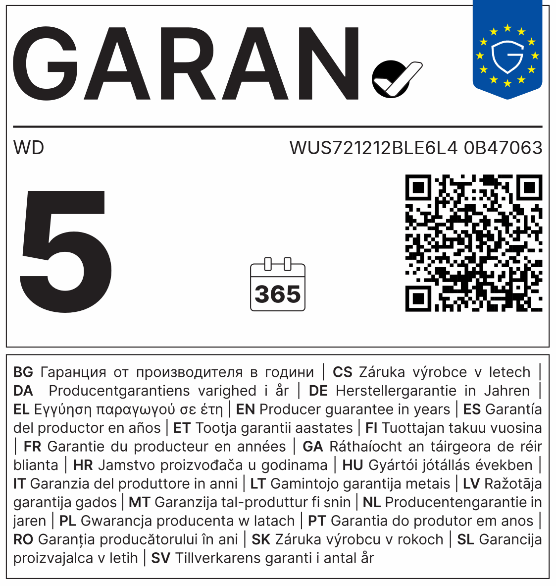 Komercialna garancija trajnosti